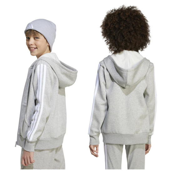 Adidas Παιδική ζακέτα Essentials 3-Stripes Full-Zip Hoodie